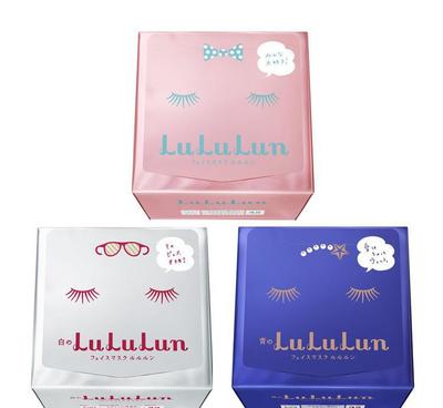 日本COSME大赏之选 松本惠奈lululun补水面膜粉蓝白三色解析